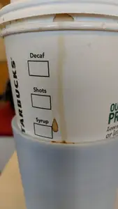 Coffee cup thermal sleeve and drip guard collection
