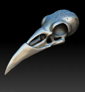 Raven skull