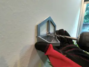 Drill guide with dust collector - No supports