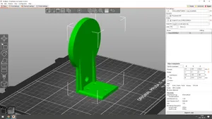 Xiaomi 360 camera wall mount with usb cable hole