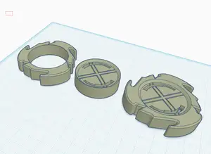 Bayblade angrebs ring mods base models