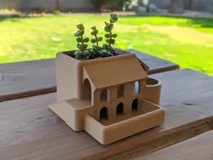 Roman Garden Villa Succulent Planter