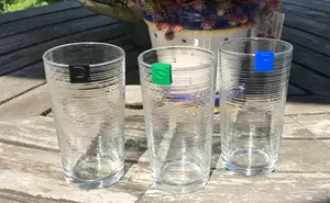 parametric glass markers with letter