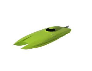 RC Boat Catamaran FOSS test part