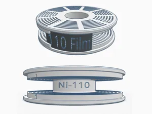 110/16mm Film Development Reel - v1 (Nikor/Stainless-fit)