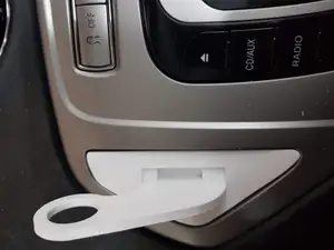 Mounting fixture for Ford Mondeo Mk4 dashboard