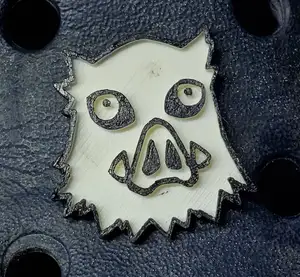 Inosuke Croc Charm