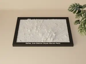 Dallas, Arts District (Klyde Warren Park), United States - 3D Miniature