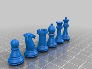 Chess Set as STL