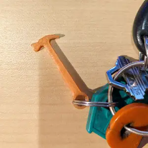 Tiny Hammer - Keychain