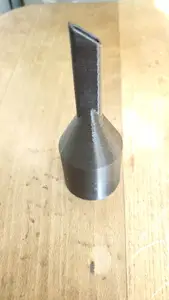 Vacuum nozzle for cleaning keyboards, 1.25" hose nozzle
