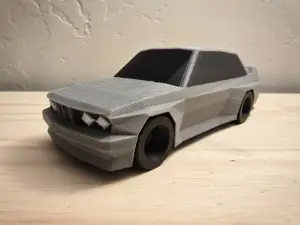 Low Poly BMW E30 M3