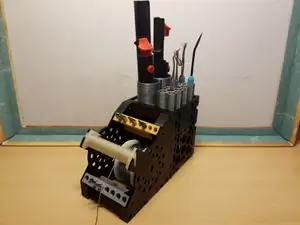 Solder stand with Tip Holder addition (Vacuum Desoldering Pump) UMTAH V3.0