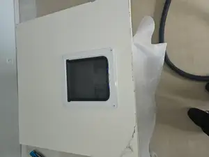 Cat door template for router