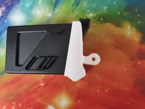 DJI FPV batery cover with gopro mount
