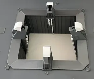 1/60th Scale MLP Engine Chamber Walls
