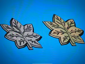 Officer Insignia - O-4/O-5 (Oak Leaf)