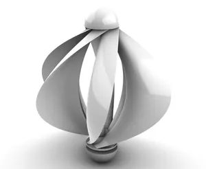 180 mm Windrad ( Wind wheel ) 6 Flügel