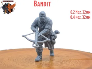 Bandit Ranged - MGM Print-Ready Mini