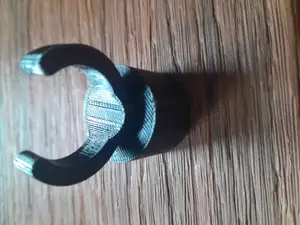 Clamp on rod holder for faucet (or other rod with outer diamater 23.5 mm)