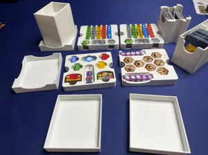 Terraforming Mars: The Dice Game Insert With Included Dice Tray - Now Holds Expansion!