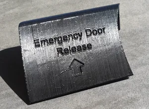 Tesla Model3/ModelY Emergency Door Release Cover - Left Hand Side