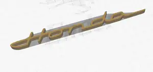 Vintage Script Honda Logo
