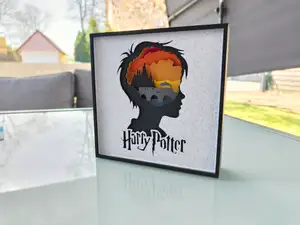 Harry Potter Shadow Box Maker Template