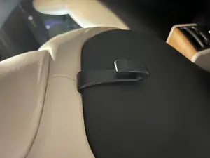Tesla Model X coat hook for back of seat