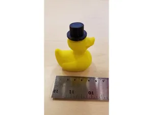 Rubber Duck With a top hat