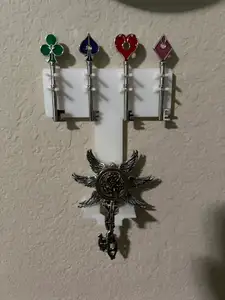Resident Evil 2 and Village Key Wall Holder