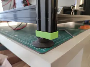 Foot cover for BLV mgn Cube 3d printer