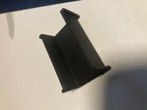 Ender 3 Pro cable channel guide wire tray