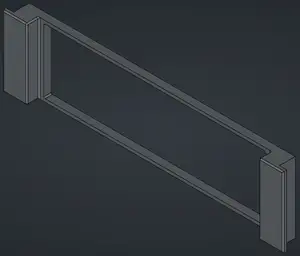Audi A3 8L (~2000) 1DIN radio bezel