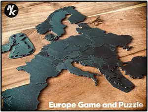 Europe Game and Puzzle - educational and fun purpose
