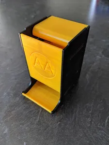 Improved Battery Dispensers Snap Together