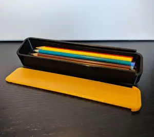 Sliding Top Pencil Case