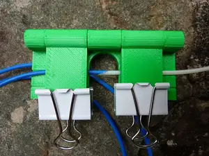 Filament Splicing Clamp and Angle Cutter Guide