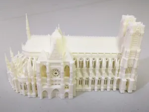 Reims Cathedral Half Size