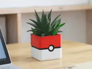 Pokemon Planter - Pokeball Minimal Planter