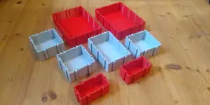 System of modular boxes
