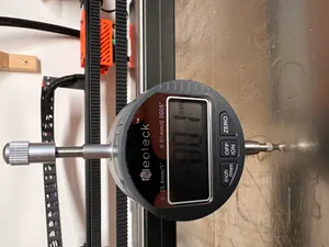 Halter für Micrometer am Tronxy X5SA 400 Pro.