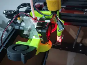 Ender 5 Mellow Wind extruder mount