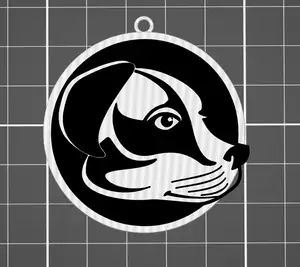 Keychain dog