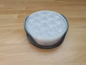 Drink / Bottle Coaster and Holder, Anti-Stick