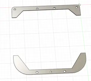 Cut template for Prusa Covid19 shield