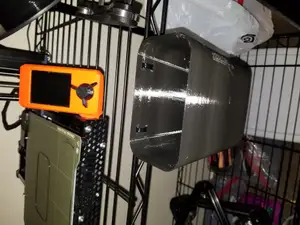 Mini Trash Can with Zip Tie Mounting