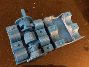 Small Mechanical Boxer Engine Model