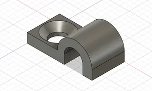 Cableclip screwable