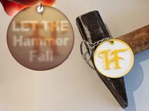 Hammer Fall Keychain